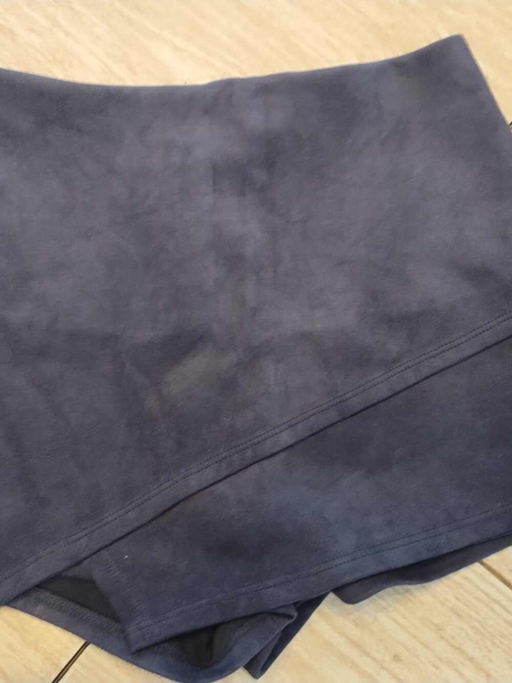 Heartbeeps Faux Suede Skort